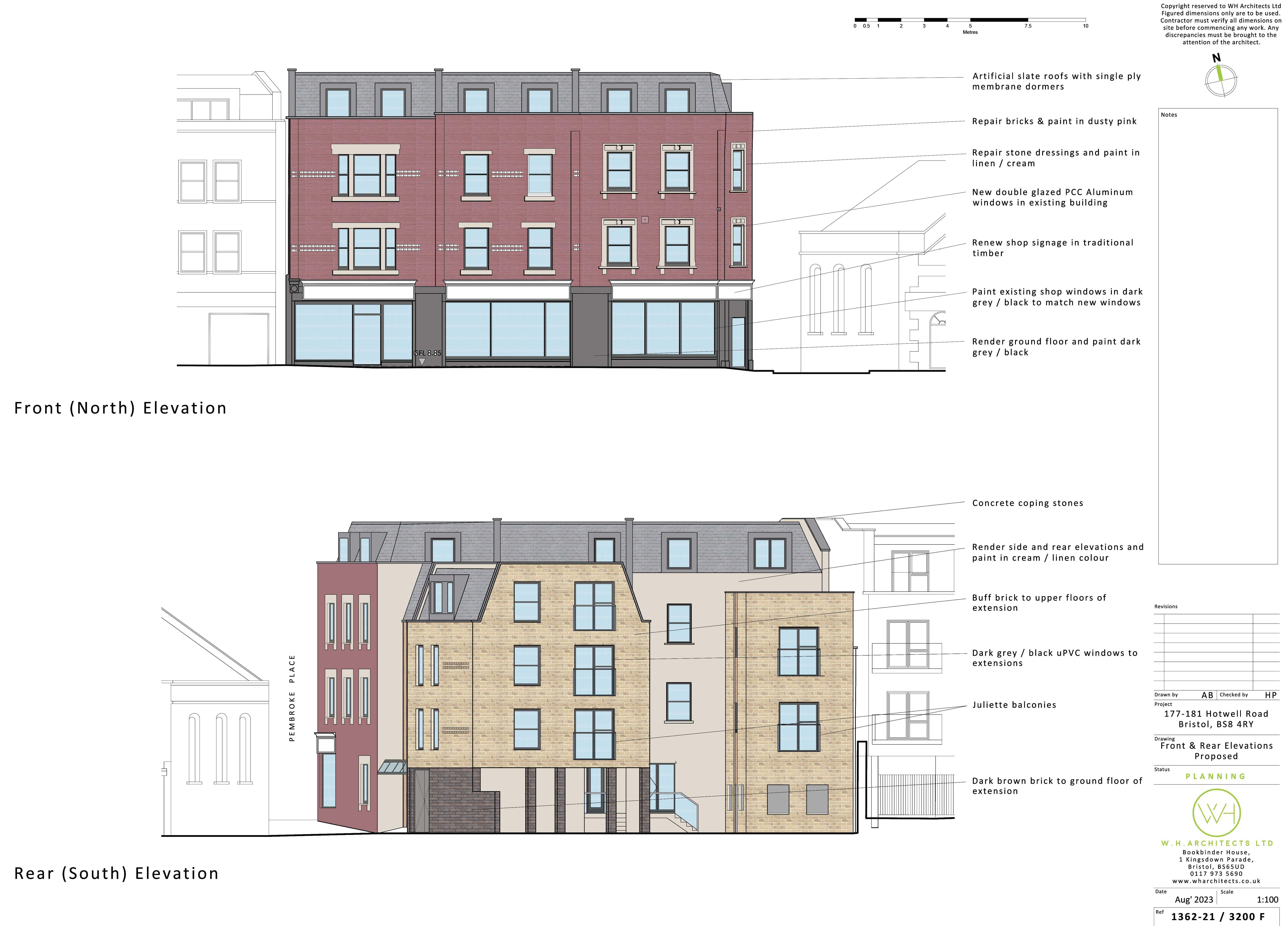 177-181 Hotwell Road Elevation